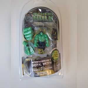 Marvel Incredible Hulk Mix&Match Covers&Bands Digital Watch By FAB NY 2008/READ